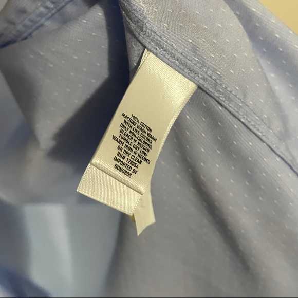 Men’s L new Bonobos shirt blue - Picture 4 of 7